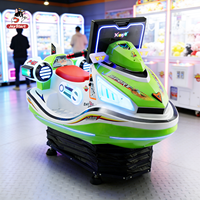Manège à moteur pour enfants à pièces, en métal et en plastique, jeu d'arcade d'amusement intérieur avec fonction de balancement électrique, garantie 1 an