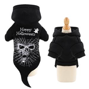 Automne hiver écologique coton bipède chien et chat Costume drôle Transformation tenues imprimées pour animaux de compagnie Halloween noël - Product Image 5