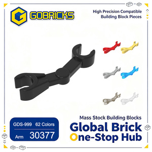 Bloques de Construcción Gobricks Factory GDS-999, Bloque de Construcción al por Mayor LDD PIEZA 30377 Brazo Mecánico con 2 Clips [Droide de Batalla] - Product Image 1