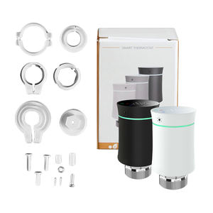 BECA BRT-100 thermostat intelligent vanne <span class=keywords><strong>de</strong></span> <span class=keywords><strong>radiateur</strong></span> Design moderne avec Tuya Life App Zigbee 3.0 télécommande <span class=keywords><strong>de</strong></span> <span class=keywords><strong>tête</strong></span> TRV <span class=keywords><strong>pour</strong></span> hôtels - Product Image 1