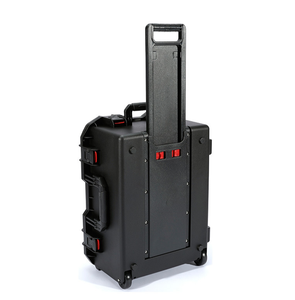 DFB0706 Équipements et appareils personnalisés, valise à roulettes en plastique PP robuste de 74 L, noire, 126 L, ODM, OEM - Product Image 4