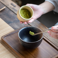Ensemble de thé matcha japonais avec logo personnalisé, fouet en bambou, kit de cérémonie du thé, bol à matcha, coffret cadeau, OEM ODM