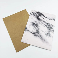 Enveloppe cadeau en carton personnalisé à motifs marbrés, papier offset pour documents professionnels, carton duplex, dossier de présentation, dossier de fichiers artistiques, ficelle