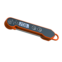 Digital Meat Thermometer for Cooking - Ultra-Fast Instant Read Food Thermometers with Backlight & Calibration
