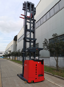 Montacargas Eléctrico de Pasillo <span class=keywords><strong>Super</strong></span> Estrecho de 1.5 Toneladas, Montacargas Trilateral de 1500 kg con Mástil Tríplex de 6 m - Product Image 3