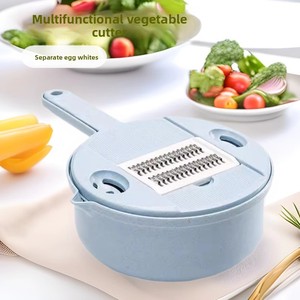Cortador <span class=keywords><strong>de</strong></span> Verduras Manual Multifuncional Mágico, Rallador, Rebanador <span class=keywords><strong>de</strong></span> Patatas con Cuchillas <span class=keywords><strong>de</strong></span> <span class=keywords><strong>Acero</strong></span> <span class=keywords><strong>Inoxidable</strong></span> 420 - Product Image 1