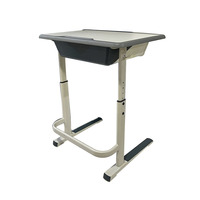 Bureau d'école réglable de style moderne, tables d'activités combinées pour salles de classe, tables d'élèves