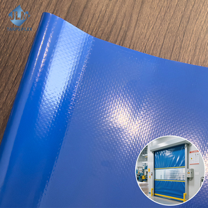 Bâche industrielle enduite de <span class=keywords><strong>PVC</strong></span> Jinlong de 5,2 m de large, tissu pour porte rapide, ignifuge et résistant aux déchirures, tissu pour porte enroulable - Product Image 3