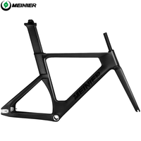 Nouveau cadre de vélo de piste de route de Triathlon entièrement en Fiber de carbone Ultra-léger cadre à engrenage fixe à vitesse unique cadre de vélo de route 700c