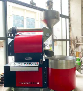 Henan Wintop Commerciële Koffiebrandermachine 30Kg 20Kg 12Kg 10Kg Gas Broodrooster Koffiebonen Voor Het Bedrijfsleven