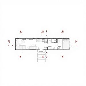 Case Prefabbricate Moderne Pronte per la Vendita in Container Marittimi Modificati da 20 e 40 Piedi per Hotel, Appartamenti e Ville - Product Image 4