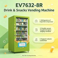 Distributeur automatique de biscuits en spirale chinois personnalisable en couleur, capacité de 300 à 600