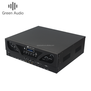 Amplificateur <span class=keywords><strong>de</strong></span> karaoké professionnel GAP-BK1000 Green Audio avec <span class=keywords><strong>3</strong></span> entrées micro, DSP, écho et anti-retour pour KTV et <span class=keywords><strong>home</strong></span> <span class=keywords><strong>cinéma</strong></span> - Product Image 2