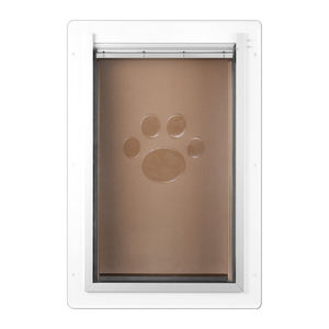 <span class=keywords><strong>Porte</strong></span> intelligente à 3 volets pour chien, petit, moyen et grand, avec panneau de verrouillage coulissant en métal. - Product Image 3