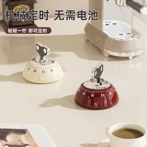 Kitchen Mechanical Wind Up Magnetic <b>Timer</b> 30 Min Countdown Round Plastic Kitchen <b>Timer</b> <b>For</b> Cooking - Product Image 3
