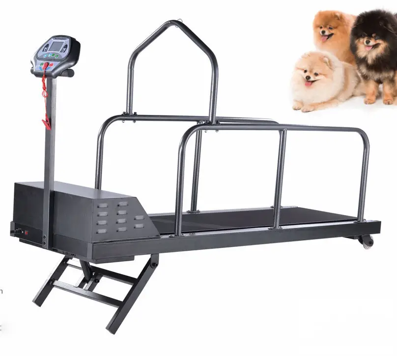 C300WS diskon besar hewan peliharaan berjalan berlari anjing latihan Harga bagus Treadmill dengan pagar untuk kucing dan anjing Pacer Treadmill