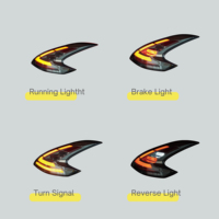 Feux arrière pour Nissan 370z Z34 2008-2019, systèmes d'éclairage automobile, feux arrière entièrement à LED, accessoires de voiture