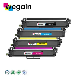 خرطوشة تينر ملون Wegain Tn229 Tn-229 Tn229xl مع مشبك متوافق مع Brother HL-L3220CDW/HL-L3240CDW/HL-L3280CDW