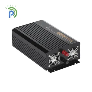 Penjualan Terbaik Inverter Daya Gelombang Sinus Murni 12V 24V 48V Hingga 110V 220V 1000W 4000W DC Ke AC