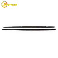 Jupes latérales en fibre de carbone F20 pour BMW Série 1 F20 M-TECH M135i 2012-2018 Kit carrosserie Accessoires extérieurs décoratifs 2 pièces
