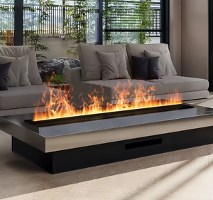 <span class=keywords><strong>Chimenea</strong></span> de Vaporización Lineal RGB con Cambio de Color Completo, Llama Personalizable, Creador de Atmósfera Dinámica, Decoración de Pared para Cafetería, Bar, Salón - Product Image 3