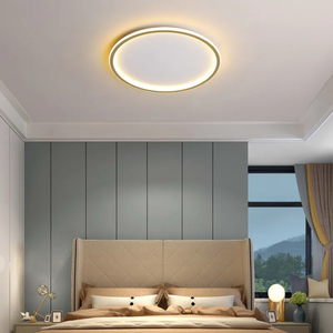 New <b>Modern</b> Indoor <b>Lighting</b> 38W 50W 60W Ultra Thin <b>Modern</b> Minimalist Pendant Lamp Round <b>Led</b> <b>Ceiling</b> Lamp for Living Room Bedroom - Product Image 5