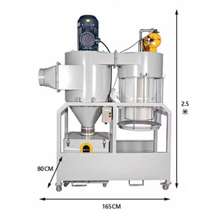 Nuevo Colector de <span class=keywords><strong>Polvo</strong></span> de Dos Etapas Yiboyuan, Separador Ciclónico + Filtro Hepa Pulse Jet para Virutas de Madera con 1 Año de Garantía - Product Image 1