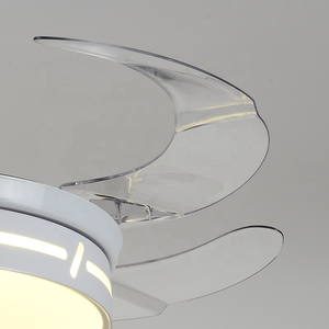 Ventilador de techo Lámpara de 36 pulgadas con candelabro LED Ventilador de control remoto Ventilador LED RGB de 3 velocidades <span class=keywords><strong>Abanico</strong></span> De Techo - Product Image 6