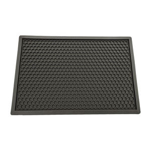 Custom Soft Silicone PVC Black Bar <b>Mat</b> Non Slip Waterproof Heat Resistant For Bar Counter Home Bar And Commercial Use - Product Image 3