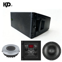 Sistema de Altavoces Line Array Activos de Doble Vía de 12 Pulgadas para Exteriores, Neodimio 4/8 Ohm 9006, Audio para Conciertos en Interiores
