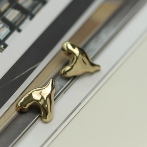 Holographic Dome Kim Loại Shank nút 14mm 15mm 22mm Brass đồng hải quân màu hồng vàng hồng sư tử với logo cho nam giới denim quần áo <span class=keywords><strong>Blazer</strong></span> - Product Image 3