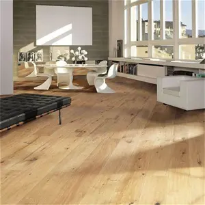 Unfinished Wide 3 Layer Planks Top Quality Solid Oak Hardwood Flooring