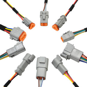 IATF16949 Serie <span class=keywords><strong>Dt</strong></span> Conector automotriz Cable Arnés de cables Telar de cables - Product Image 2