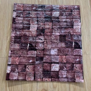 Autocollants muraux adhésifs en 3D de couleur grise, effet <span class=keywords><strong>brique</strong></span>, <span class=keywords><strong>papier</strong></span> <span class=keywords><strong>peint</strong></span>, autocollants muraux effet <span class=keywords><strong>brique</strong></span>, <span class=keywords><strong>papier</strong></span> <span class=keywords><strong>peint</strong></span> - Product Image 6