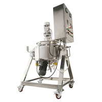 Machine de mélange et d'émulsification à double couche à cisaillement élevé pour la fabrication de savon liquide et de shampoing