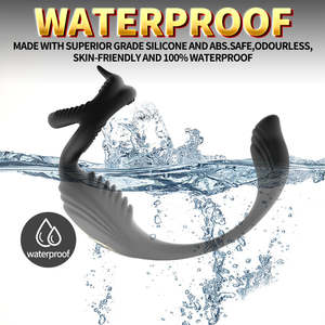 جهاز تدليك البروستاتا للرجال من Shawser، سدادة شرجية من السيليكون، لعبة جنسية للبالغين، محفز البروستاتا قابل للارتداء مع تحويل التردد، لعبة جنسية أكثر أمانًا - Product Image 6