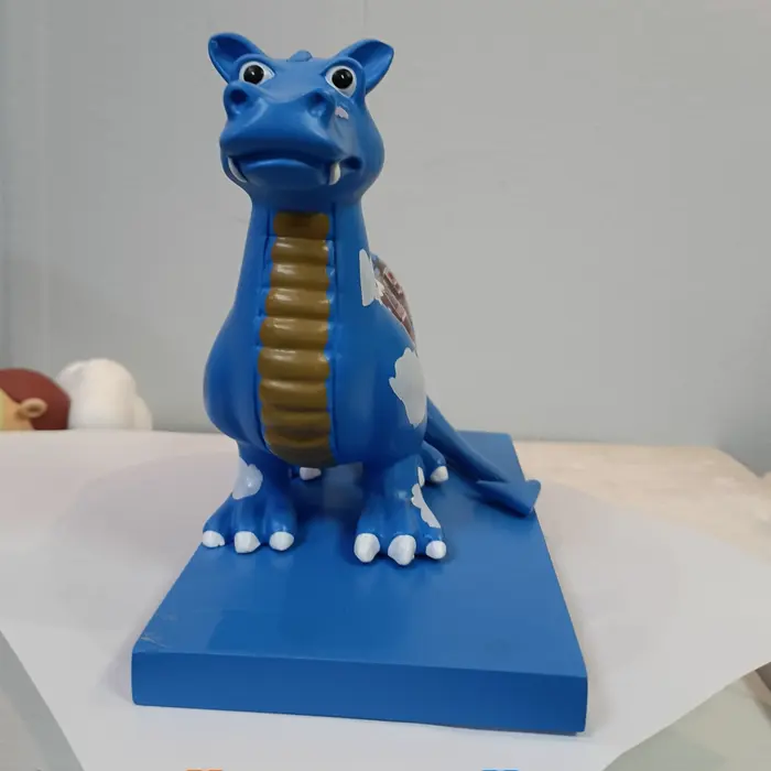 Estatuilla de dragón de resina de juguete animal de poliresina para decoración del hogar