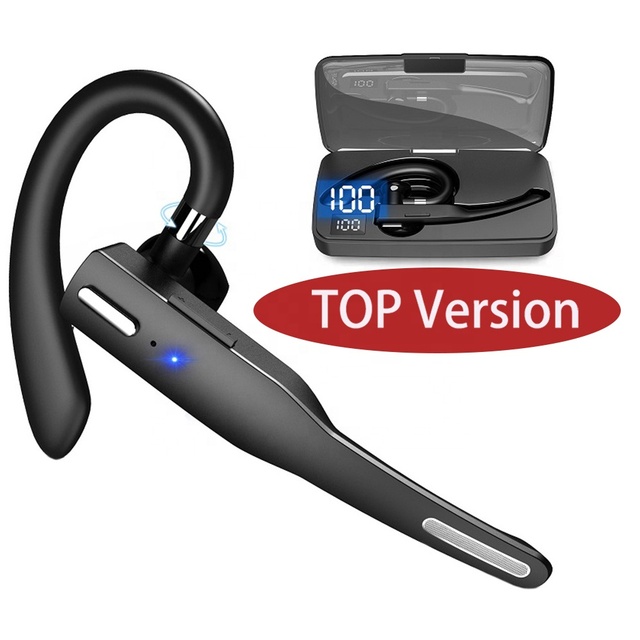 Top Version Single Ear Hook YYK 525 520 Waterproof Noise Cancelling Hanging Car Earbuds Handsfree Earphone Wireless Headphones