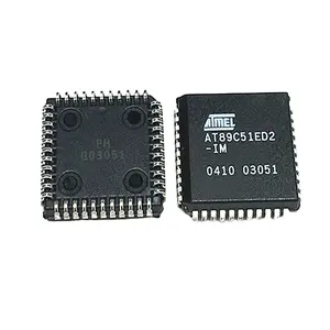 Electronic component Price of at89c51 microcontroller AT89C51ED2-IM PLCC-44