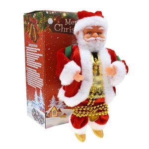 Peluche grimpante électrique musicale et lumineuse de 30 cm pour figurine suspendue à la corde, cadeau de Noël, décoration de fête pour enfants - Product Image 4
