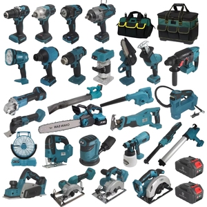 YUTUO Juego de Herramientas Profesional Personalizado Inalámbrico con Batería de Litio Sin Escobillas, Servicio OEM, <span class=keywords><strong>Kit</strong></span> Combinado de Herramientas Eléctricas para el Hogar - Product Image 2