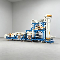 Machine de Nettoyage et de Tri de Graines Composées Fiable pour l'Élimination des Impuretés Légères et Lourdes, Ligne de Traitement de Calibrage des Grains