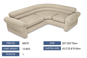 <span class=keywords><strong>INTEX</strong></span> 68575 Aufblasbares Beiges <span class=keywords><strong>Ecksofa</strong></span> für das Wohnzimmer - Product Image 4