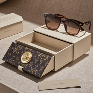 Caja de Papel Ecológica de Primera Calidad para Gafas, Impresión Personalizada de Lujo, Estuche de Cartón para Gafas de Sol Vacío - Product Image 6