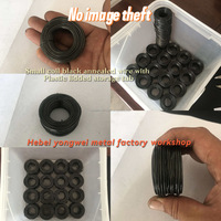 Fil de fer recuit noir torsadé double de 1,5 mm pour ligature et pliage, destiné au marché brésilien