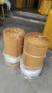 Rouleau de rotin synthétique en gros d'usine sangle de <span class=keywords><strong>canne</strong></span> en rotin naturel rouleau tissé en rotin en plastique - Product Image 4