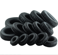 Coussinets de remplacement en mousse à mémoire de forme XL pour Senn Heiser, AKG, HifiMan, ATH, Fostex, S Ony (cuir noir)
