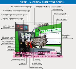 Neueste Taian Beacon Auto Equipment 12psb e 12 Zylinder Dieselkraftstoff-Einspritzpumpe Prüfstand Maschine - Product Image 3