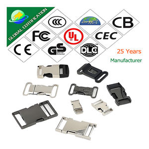 Usine directe en alliage métallique boucle sac à dos clips de sécurité chaussures vêtements bagages accessoires réglable matériel produits personnalisés - Product Image 1