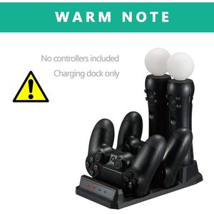 <b>Ps4</b> Move <b>Controller</b> Dock Charger With Dual Charging Slots For <b>Ps4</b> Game <b>Controllers</b> And Motion Sensors - Product Image 5